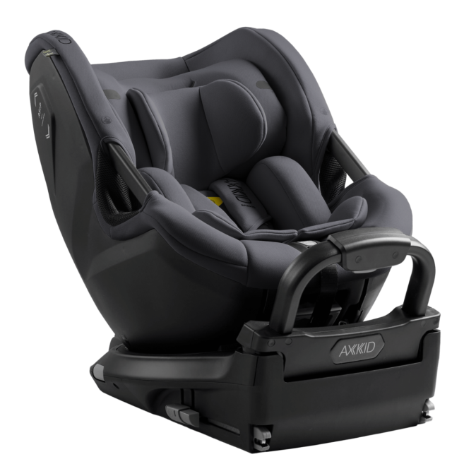 Axkid Spinkid 2 Swivel Child Car Seat Rearfacing.ie Artic Mist Grey