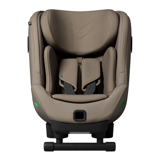 Axkid Minikid 4 Max Driftwood Beige Rear Facing Child Car Seat Rearfacing.ie