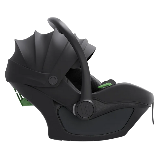 Avionaut Pixel 3 Infant Carrier Car Seat, lightweight design with modular insert system, suitable from birth to 13kg, featuring a memory foam headrest and side impact panel.