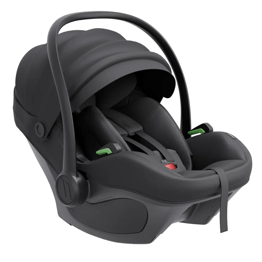 Avionaut Pixel 3 Infant Carrier Car Seat, lightweight design with modular insert system, suitable from birth to 13kg, featuring a memory foam headrest and side impact panel.