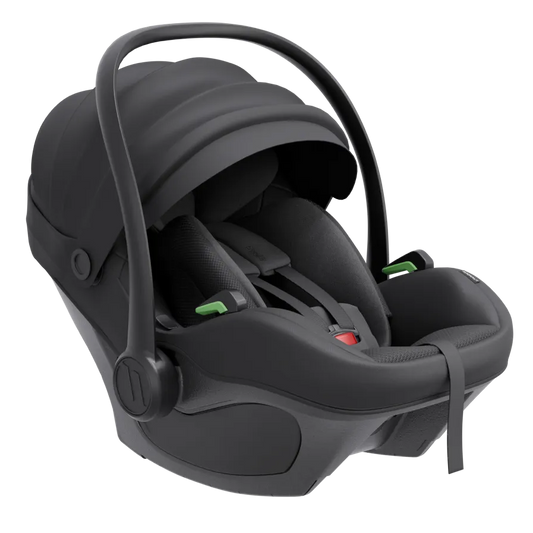 Avionaut Pixel 3 Infant Carrier Car Seat, lightweight design with modular insert system, suitable from birth to 13kg, featuring a memory foam headrest and side impact panel.
