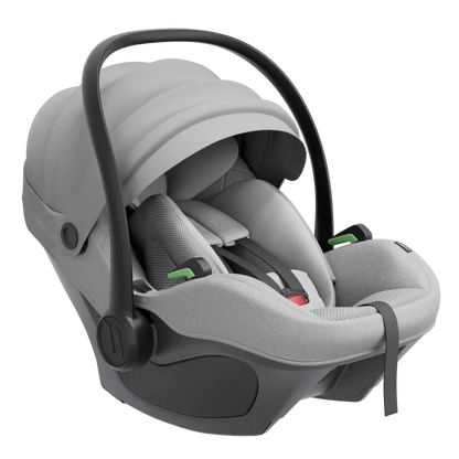 Avionaut Pixel 3 Infant Carrier Car Seat, lightweight design with modular insert system, suitable from birth to 13kg, featuring a memory foam headrest and side impact panel.