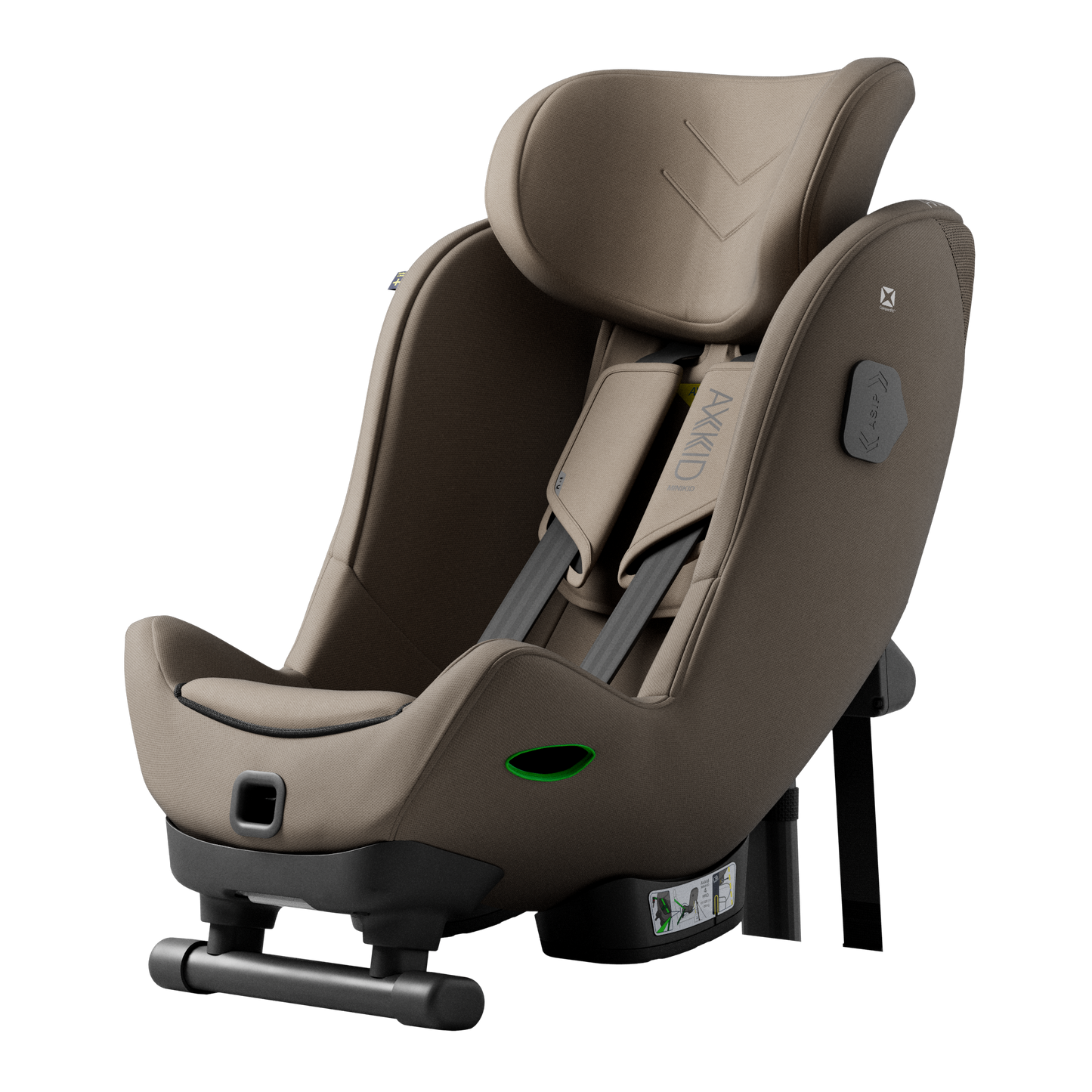 Axkid Minikid 4 Max Driftwood Beige Rear Facing Child Car Seat Rearfacing.ie