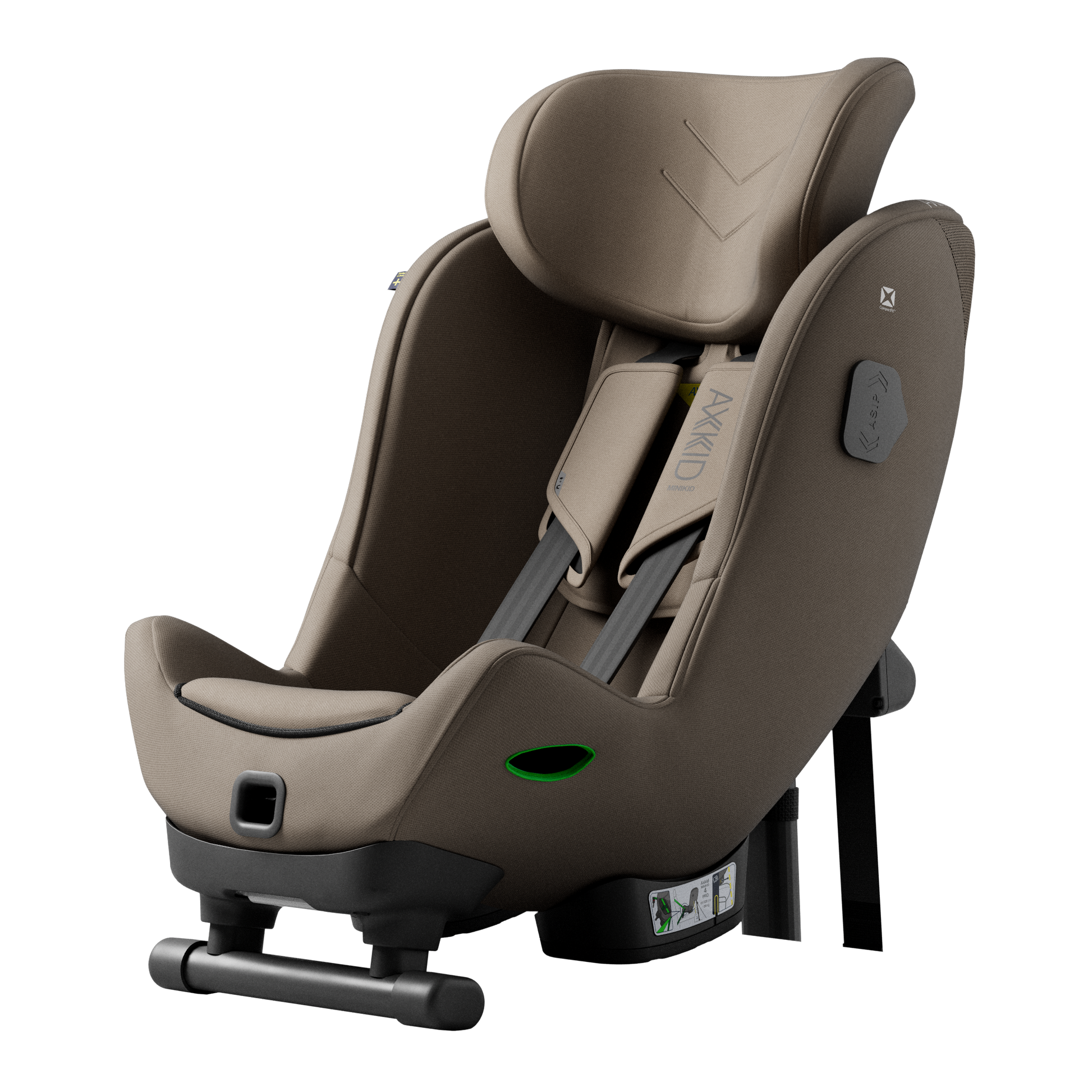 Axkid Minikid 4 Max Driftwood Beige Rear Facing Child Car Seat Rearfacing.ie