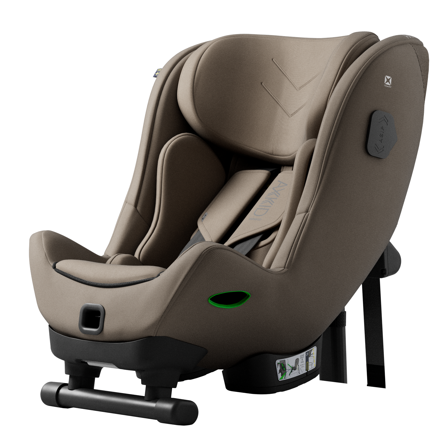 Axkid Minikid 4 Max Driftwood Beige Rear Facing Child Car Seat Rearfacing.ie