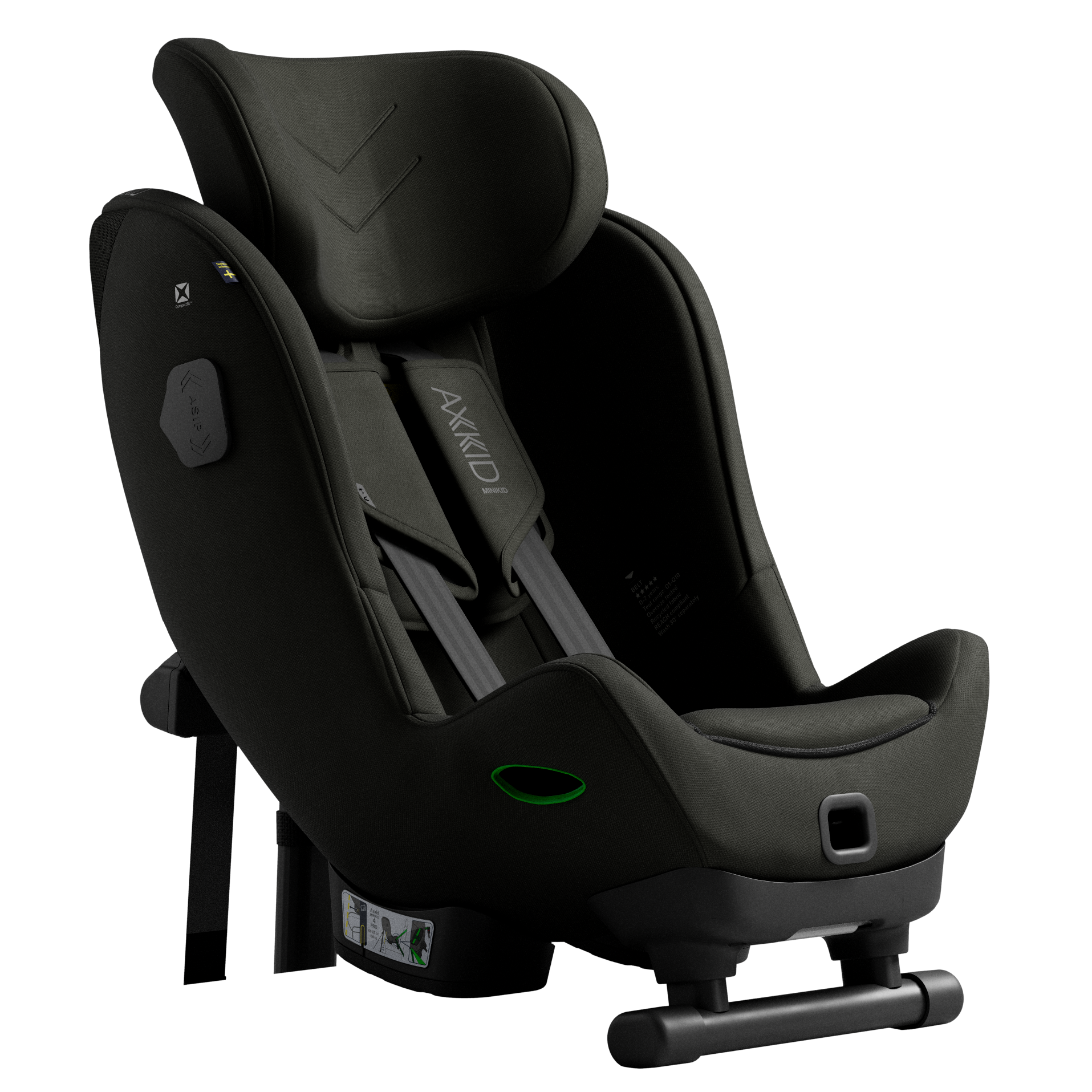 Axkid_Minikid_4_Max_Forest_Moss_Green_Rearfacing.ie