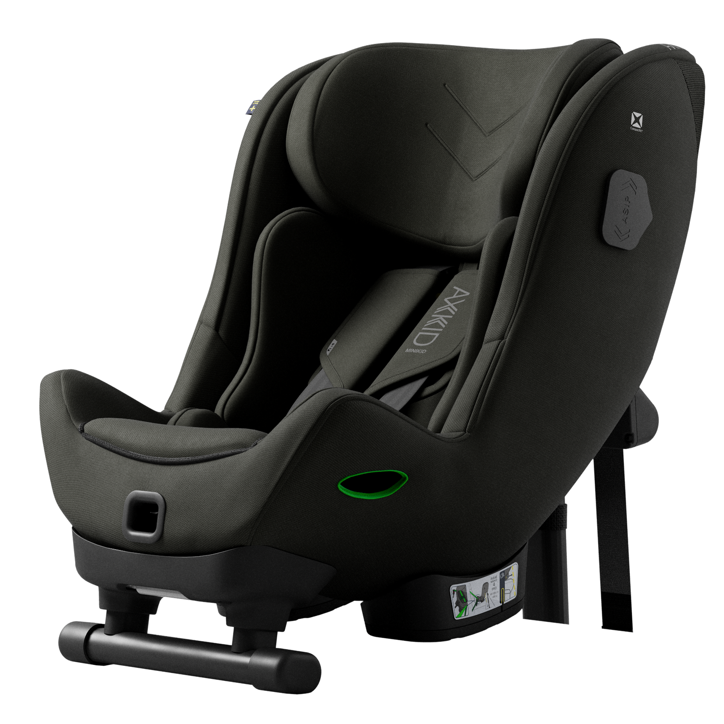 Axkid_Minikid_4_Max_Forest_Moss_Green_Rearfacing.ie