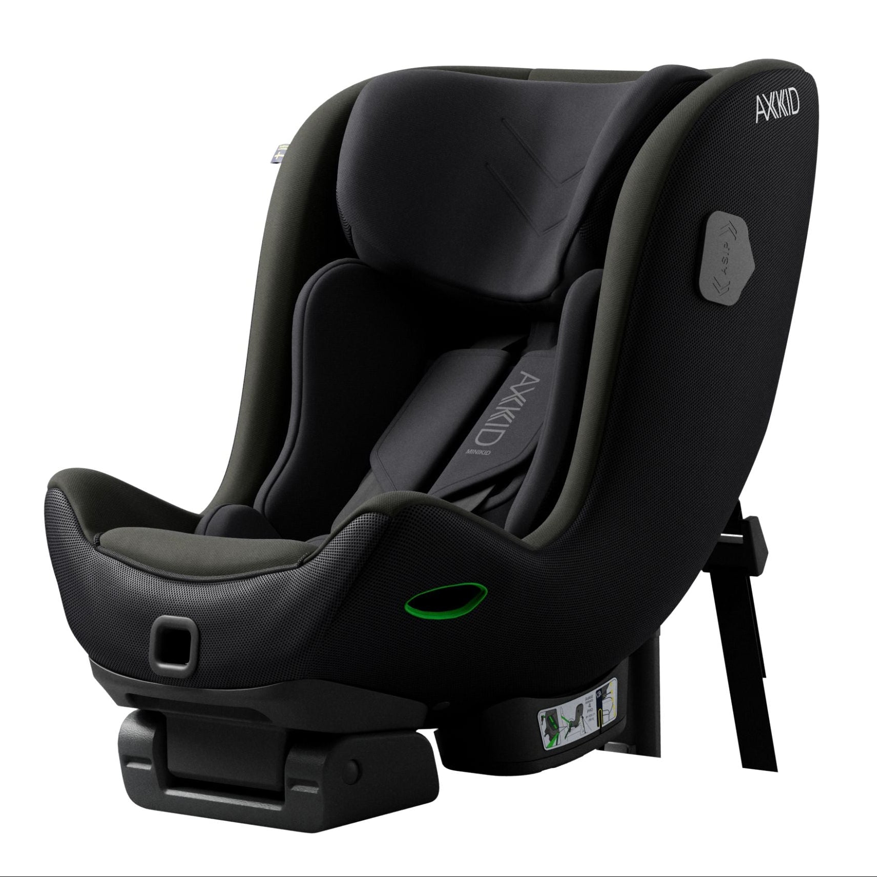 Axkid Minikid 4 Pro Forest Moss Green Rear Facing Child Car Seat Rearfacing.ie