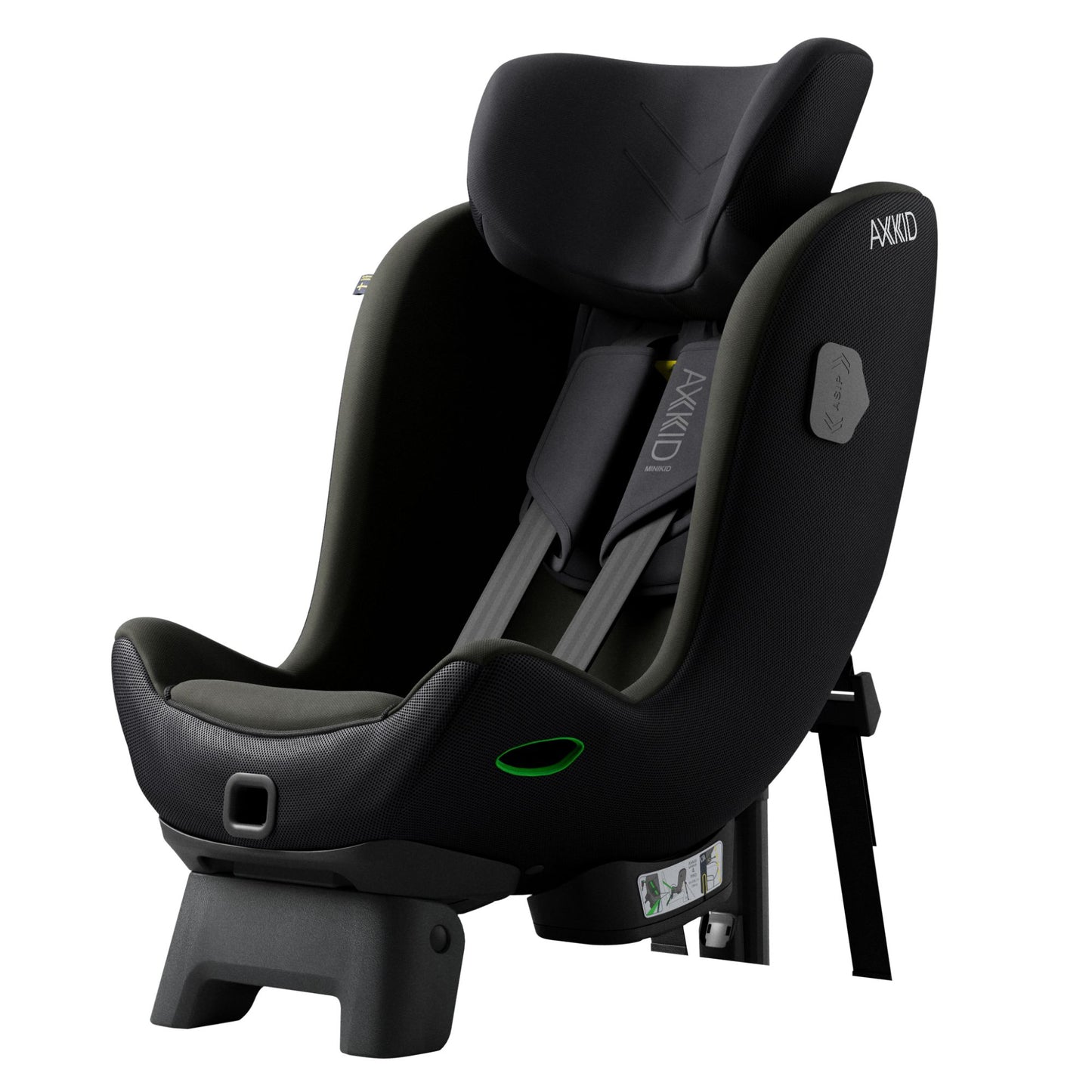 Axkid Minikid 4 Pro Forest Moss Green Rear Facing Child Car Seat Rearfacing.ie