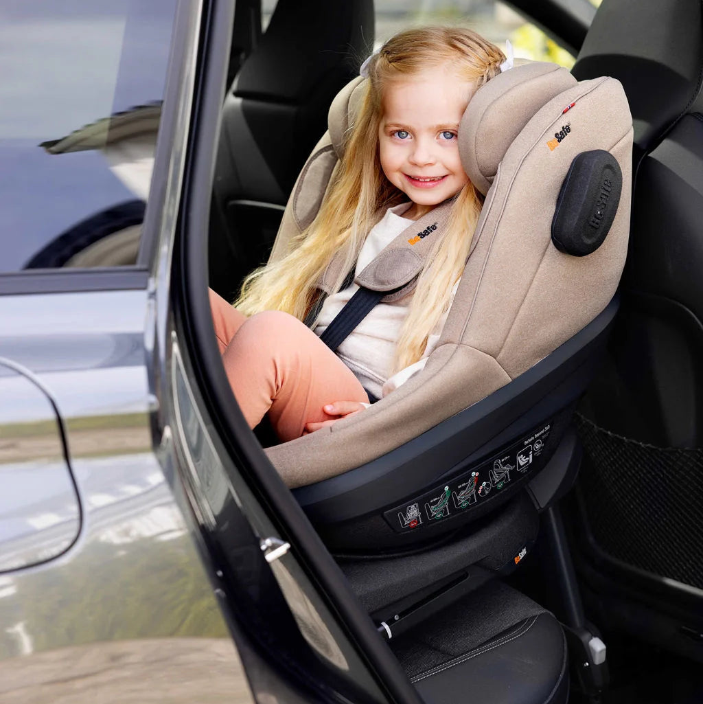 BeSafe Beyond 2 360 Dark Sand Soft Breeze Rearfacing.ie
