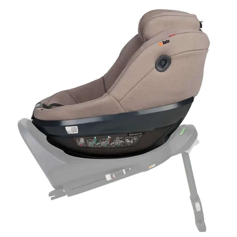BeSafe Beyond 2 360 Dark Sand Soft Breeze Rearfacing.ie