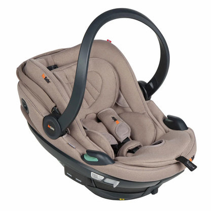 BeSafe Go Beyond 2 Child Car Seat Rearfacing.ie Dark Sand Soft Breeze