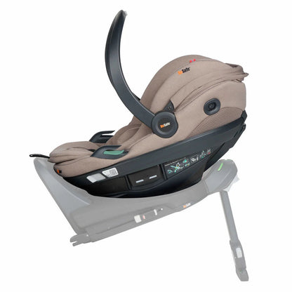 BeSafe Go Beyond 2 Child Car Seat Rearfacing.ie Dark Sand Soft Breeze