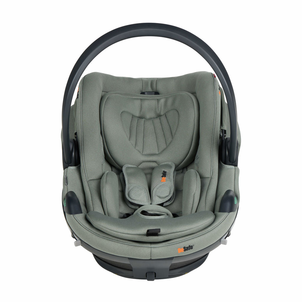 BeSafe Go Beyond 2 Child Car Seat Rearfacing.ie Meadow Green Soft Breeze