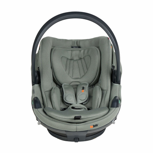 BeSafe Go Beyond 2 Child Car Seat Rearfacing.ie Meadow Green Soft Breeze