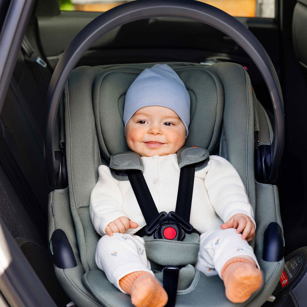 BeSafe Go Beyond 2 Child Car Seat Rearfacing.ie Meadow Green Soft Breeze