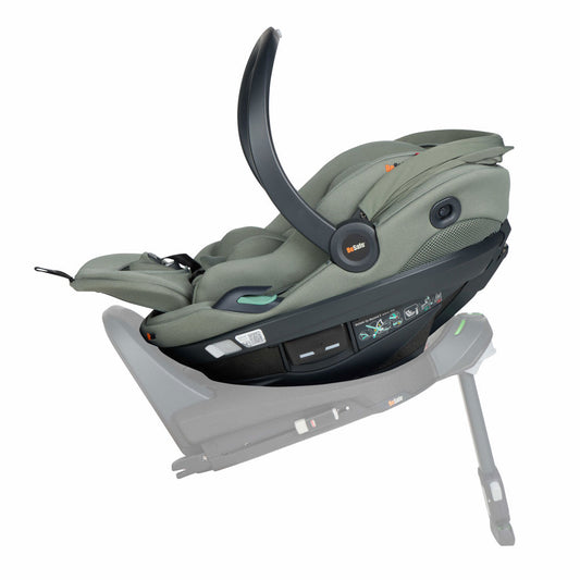 BeSafe Go Beyond 2 Child Car Seat Rearfacing.ie Meadow Green Soft Breeze