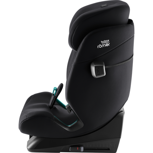 Britax Safefix High Back Booster Deep Black 100 to 150cm Car Seat