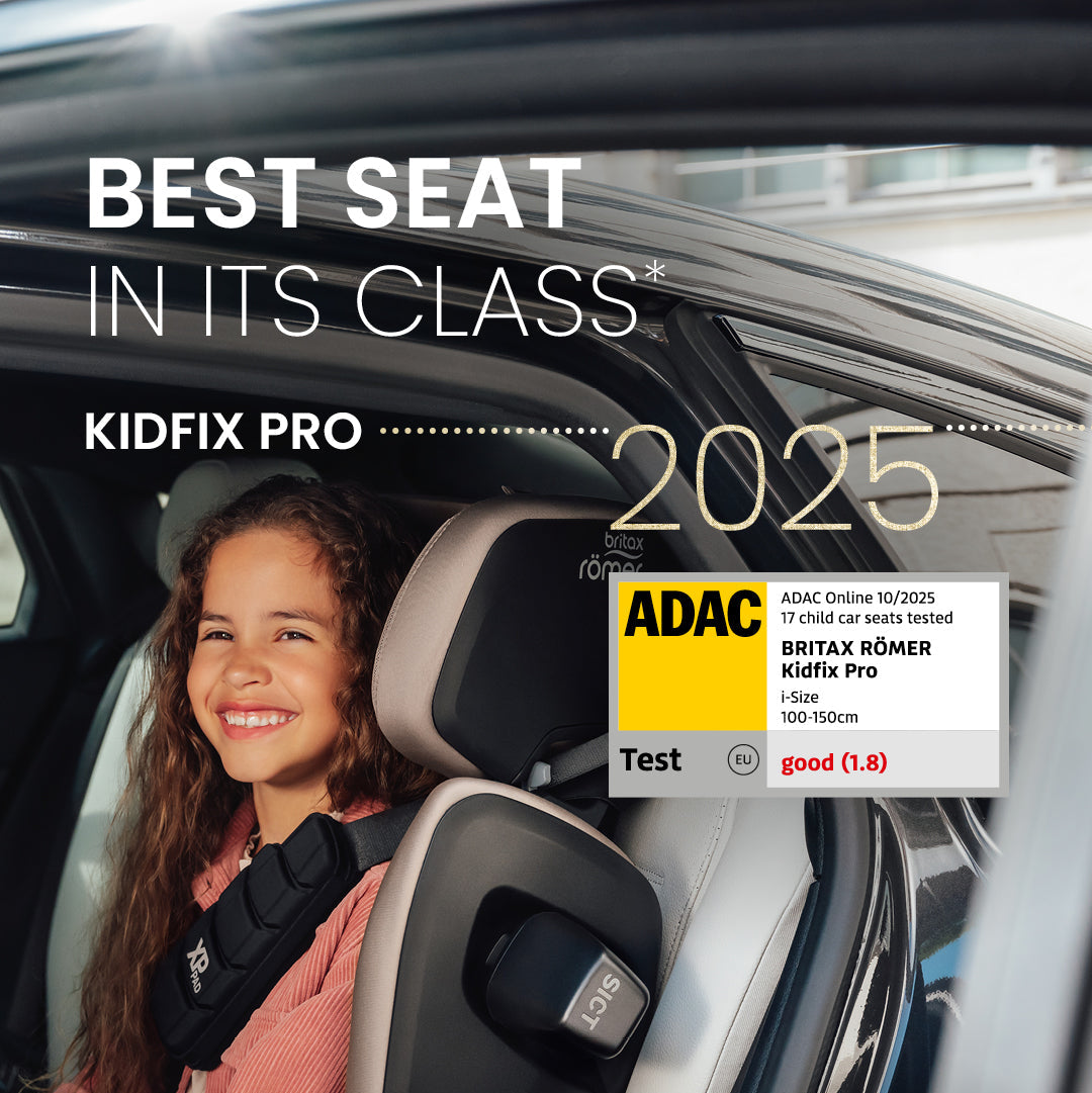 Britax Kidfix Pro Lux High Back Booster Warm Caramel I 100 to 150cm Car Seat