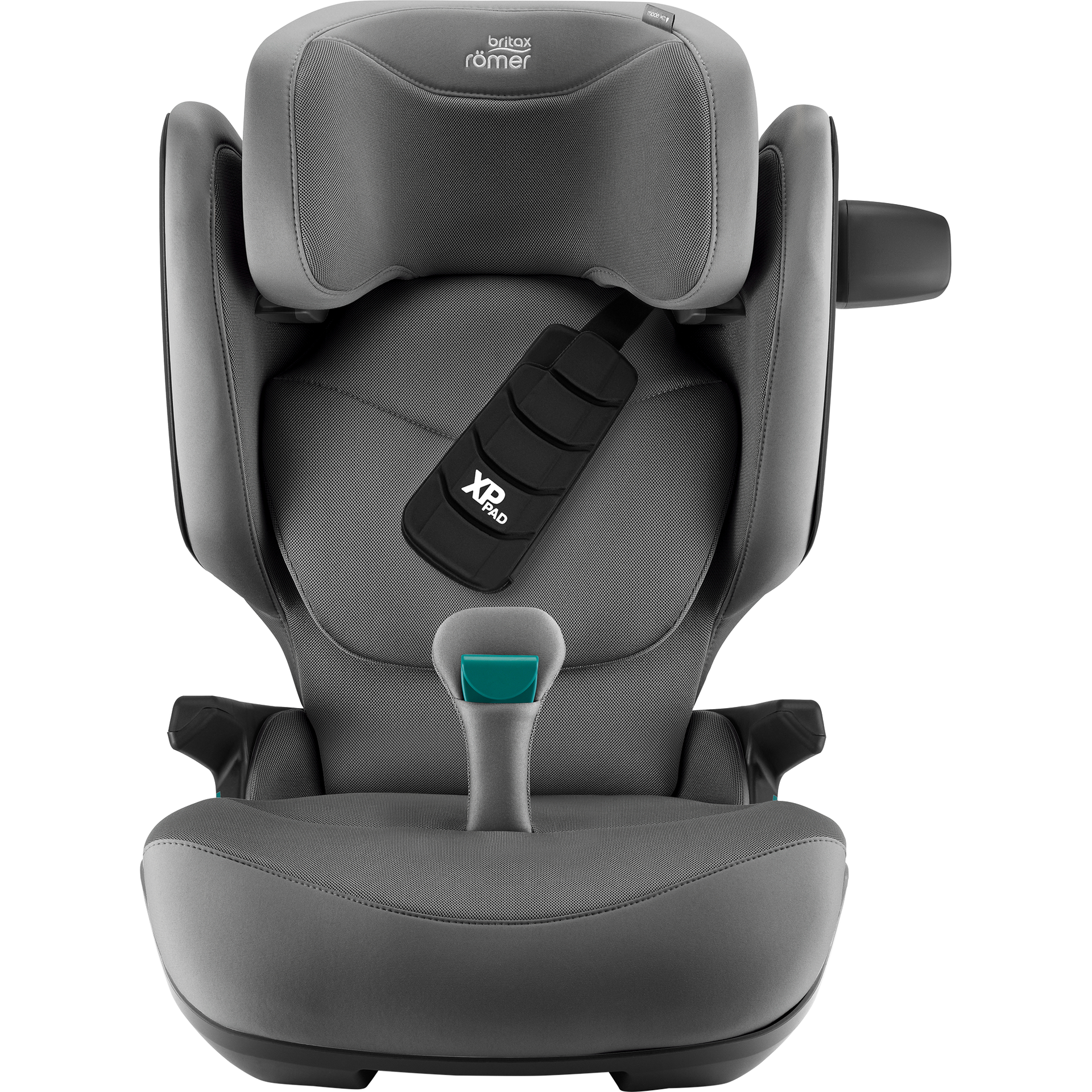 britax romer kidfix i-size adac Britax Kidfix Pro High Back Booster Mineral Grey I 100 to 150cm Car Se –  Rearfacing.ie
