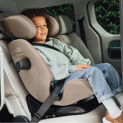 Britax Safefix High Back Booster Deep Black 100 to 150cm Car Seat