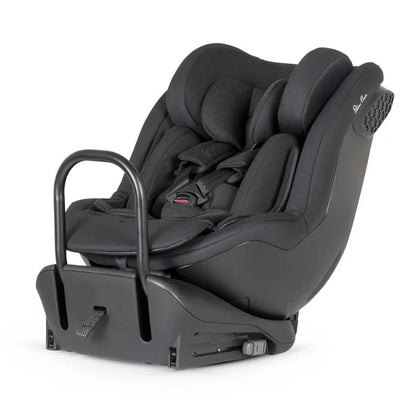 Black SIlver Cross Perform Child Car Seat on a white background
