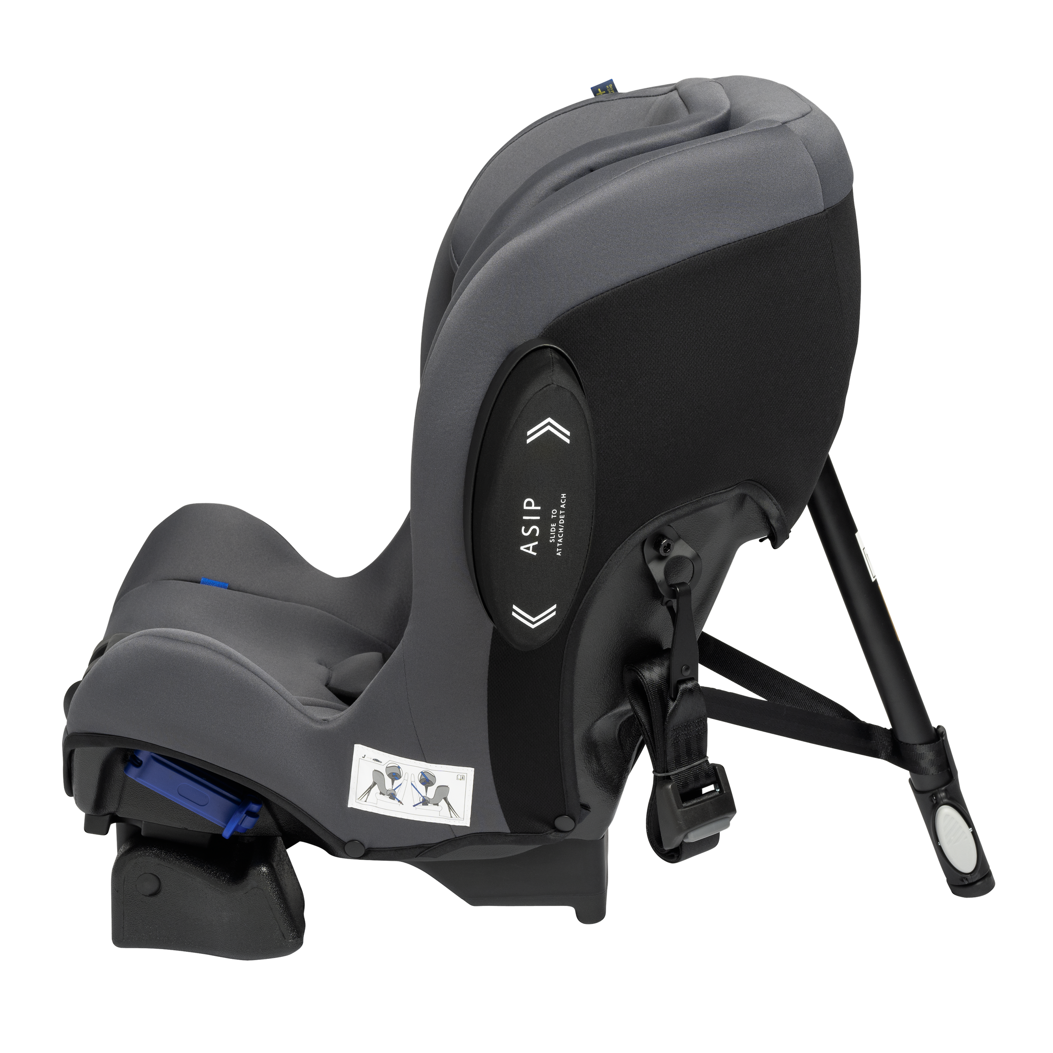 Axkid Move Granite Grey 25kg Rear Facing Car Seat Rearfacing.ie