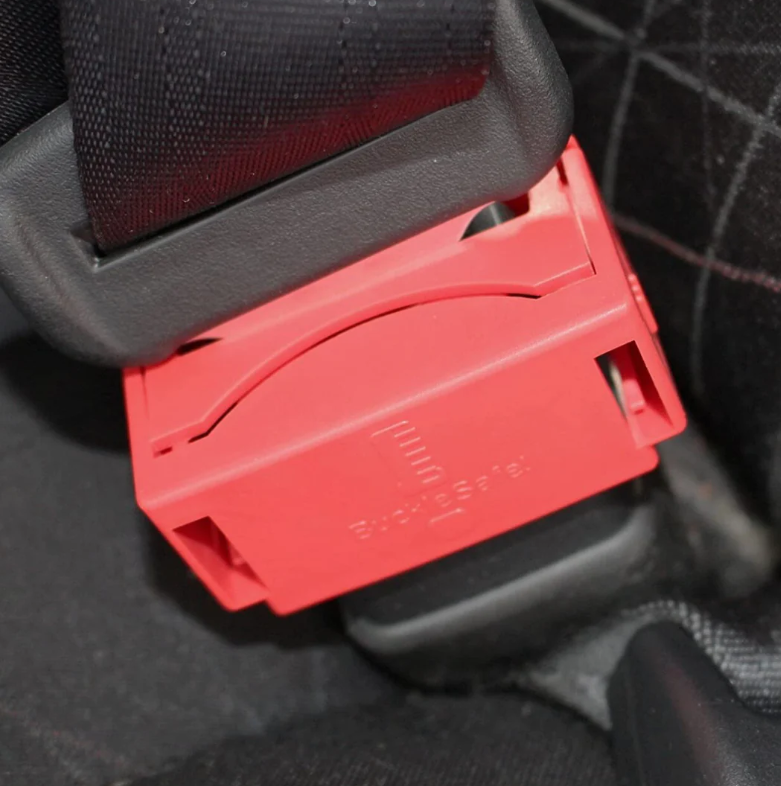 BuckleSafe Car Seat Buckle Cover / Lock