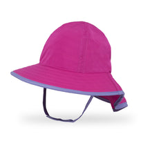 Load image into Gallery viewer, Sunday Afternoons Infant SunSprout Sun Hat Vivid Magenta Rearfacing.ie
